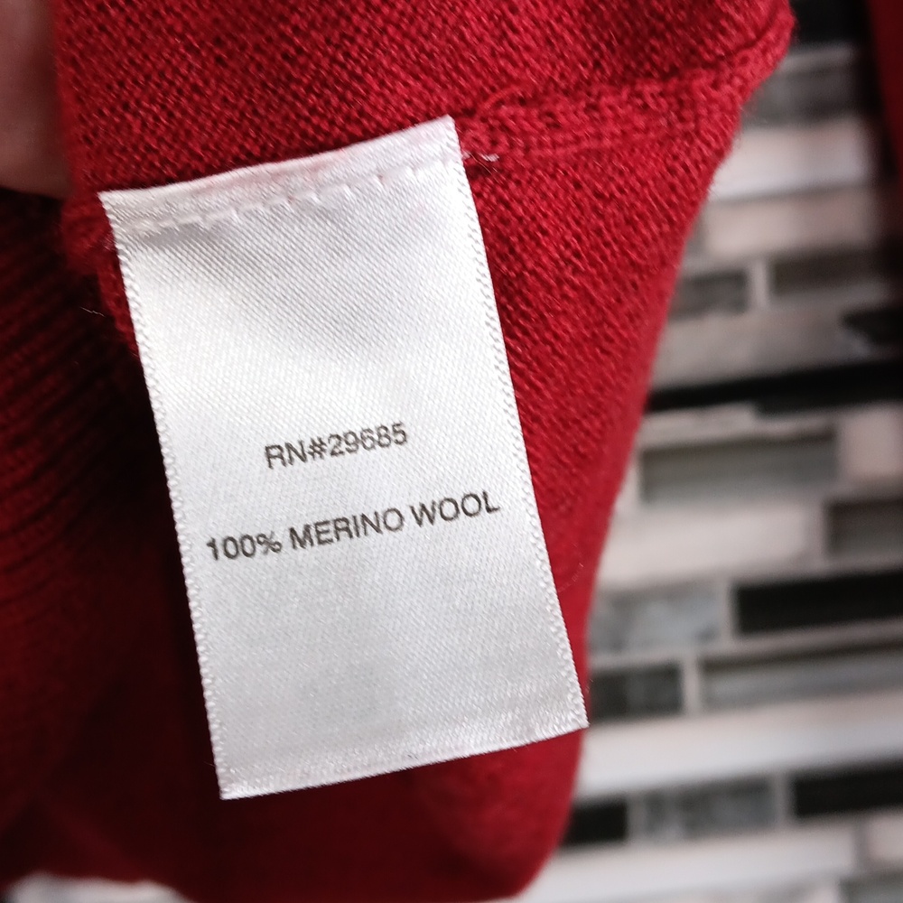 Pendleton Dark Cherry Red Knit Pullover Sweater P… - image 3